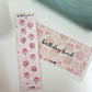 A6 Birthday Fund Savings Challenge Bookmark & Envelope Set  | Cash Envelope System | Budgeting Tracker, Birthday Savings