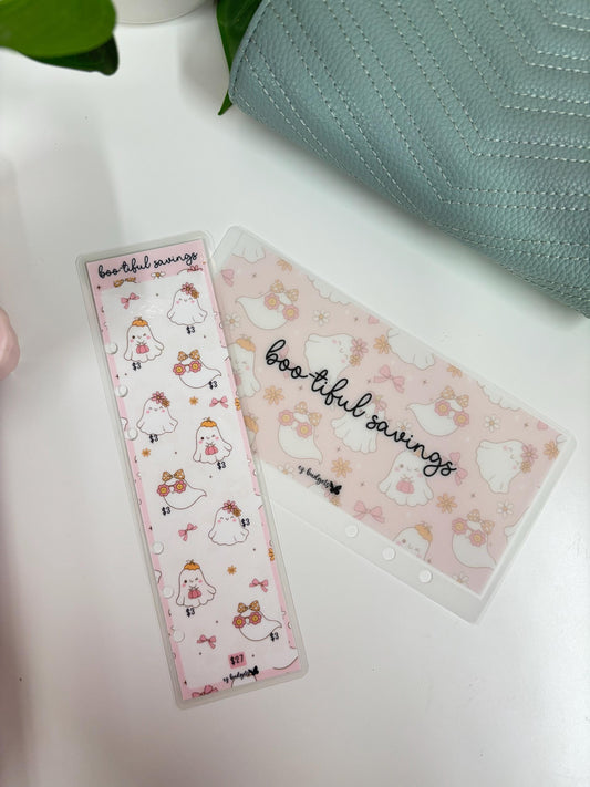 A6 Boo-tiful Savings Challenge Bookmark & Envelope Set  | Cash Envelope System | Budgeting Tracker, Halloween Savings