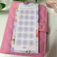 A6/Personal  Small amounts Savings Challenge, Strawberries & Blueberries Savings Challenge, Budgeting savings challenges