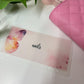 A6/Personal Butterfly Custom envelopes, Vellum cash envelopes, A7 Cash envelopes, Frosted Cash envelopes