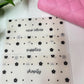 A6/Personal Flowers and hearts Custom envelopes, Vellum cash envelopes, A7 Cash envelopes, Frosted Cash envelopes