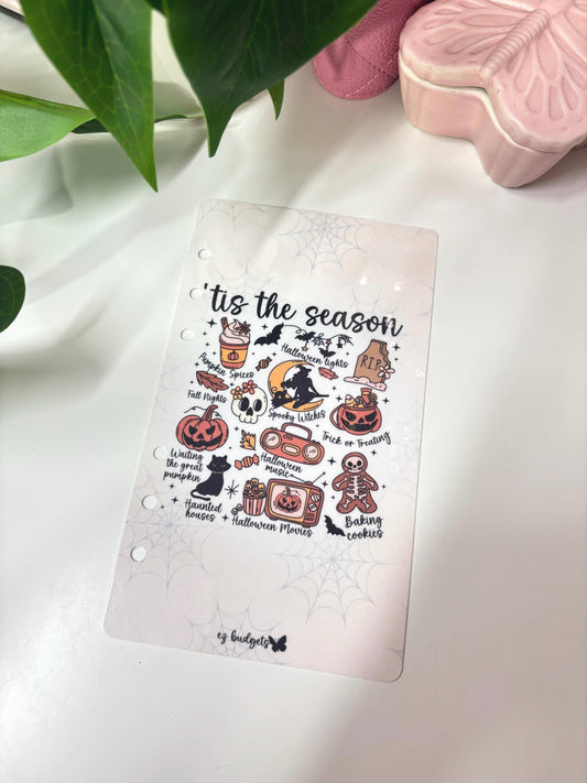 NEW A6/Personal size Halloween Dashboard, Tis the season