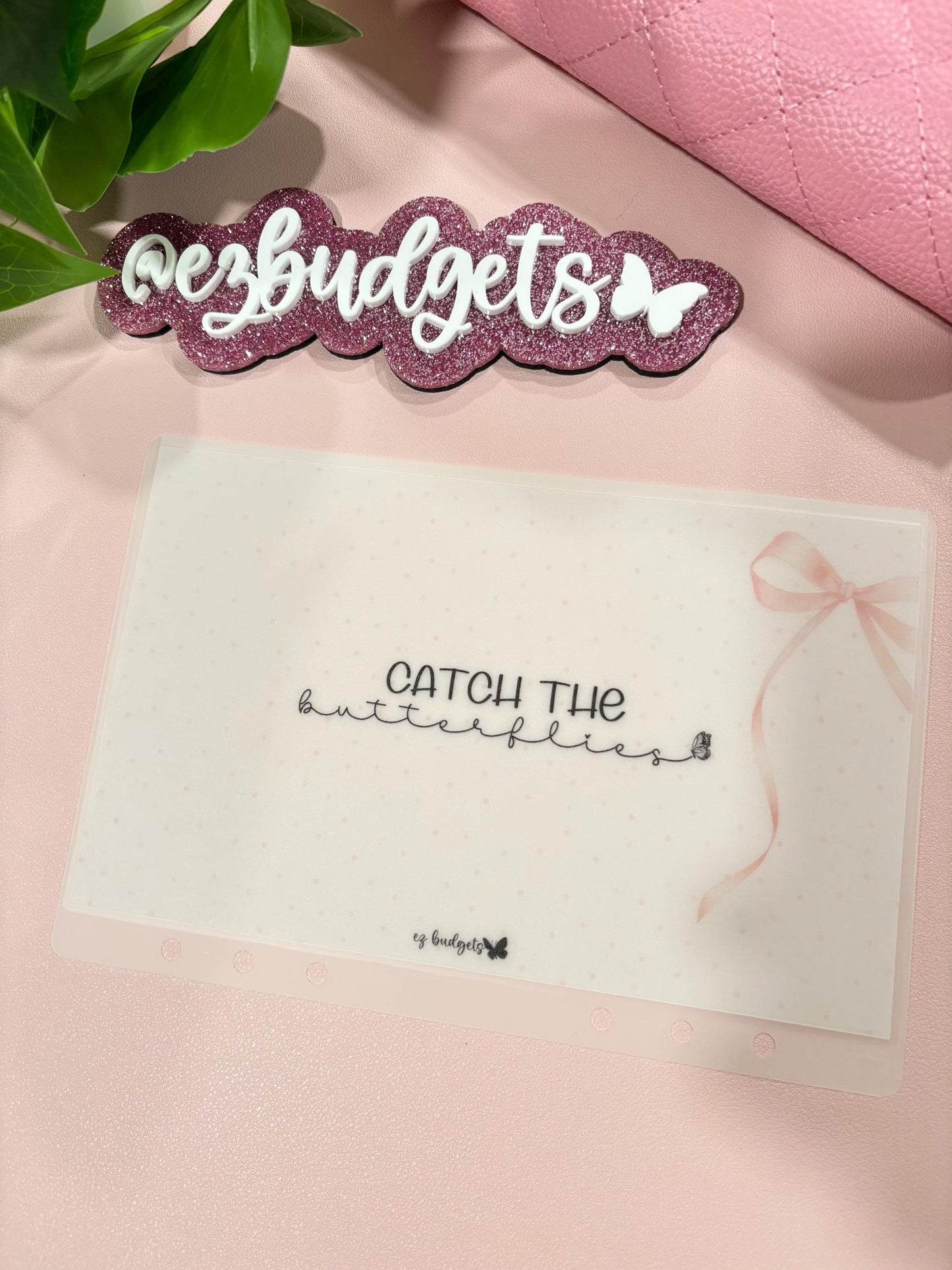 A5 Vellum Envleopes For Budget Planner, Build Your Own Budget Planner, 2026 Fridays, Catch the Butterflies, 30 Day Savings