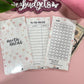 A6 Month Ahead Savings Bundle, Blush Blooms *No Binder*