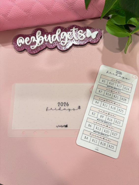 A6 2026 Fridays Savings Challenge