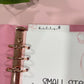 A5 Bills Bookmark, Laminated, Reusable, Budget Planner Inserts, Build Your Own Budget Planner