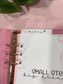 A5 Bills Bookmark, Laminated, Reusable, Budget Planner Inserts, Build Your Own Budget Planner