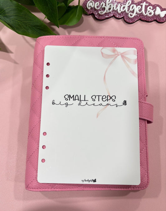 A5 2026 planner dashboard , Laminated, Reusable, Budget Planner Inserts, Build Your Own Budget Planner