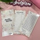 A6 Month Ahead Savings Bundle, Peach Blossom   *No Binder*