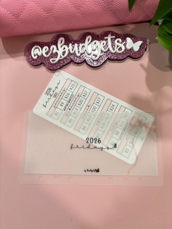 A6 2026 Fridays Savings Challenge